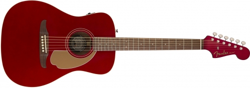 Fender Malibu Player, Walnut Fingerboard, Candy Apple Red