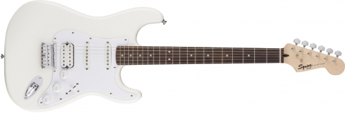 Fender Squier Bullet Stratocaster Hss Hard Tail, Rosewood Fingerboard, Arctic White