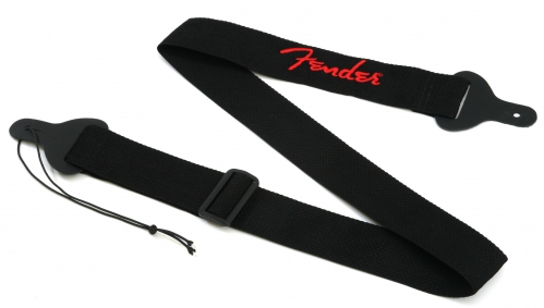 Fender Red Logo Poly gitarov popruh