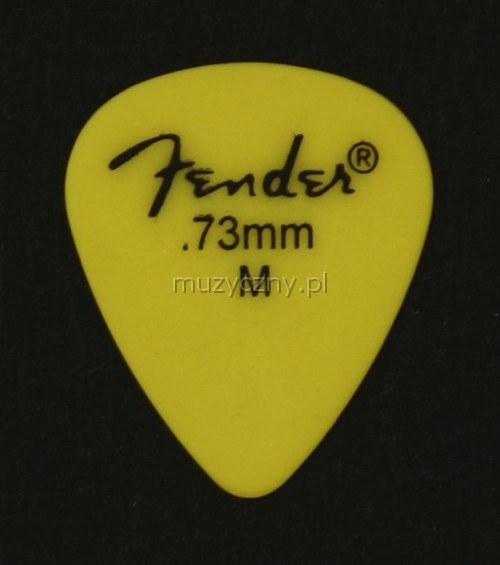 Fender Delrin 0.73 medium yellow gitarov trstko