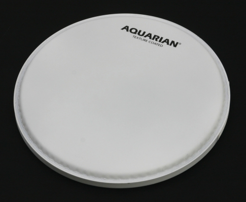 Aquarian 8″TC Satin Texture Coated WH blana na bubon