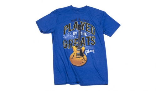 Gibson Played By The Greats T Royal Blue Medium