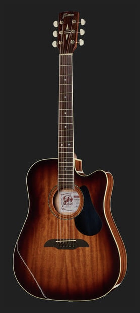 Framus FD 14M Vintage Sunburst elektricko-akustick gitara