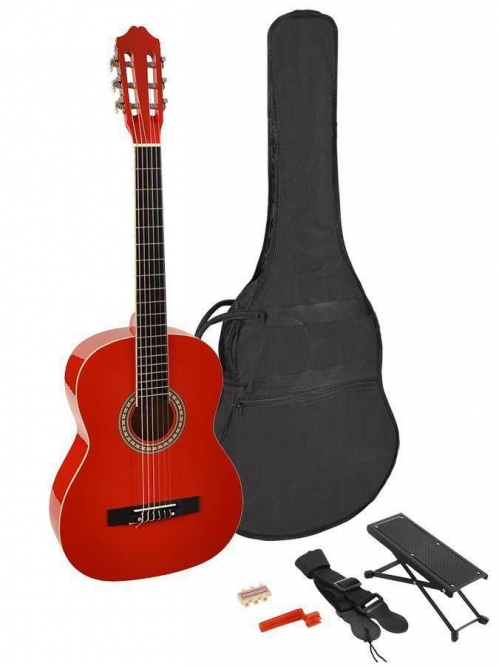 Martinez MTC 244 PR Red natural klasick gitara