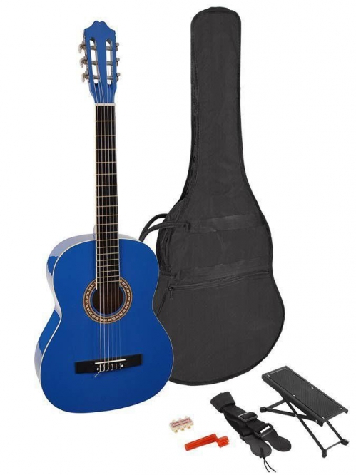 Martinez MTC 244 PU Blue natural klasick gitara