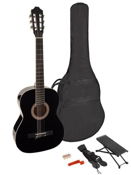 Martinez MTC 244 PB Black natural klasick gitara