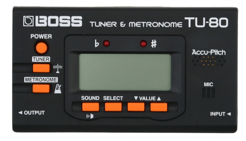 BOSS TU-80 tuner / metronom