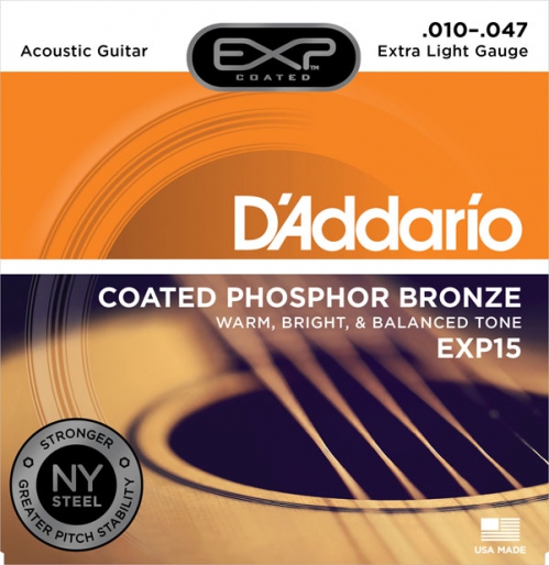 D′Addario EXP 15 struny na akustick gitaru