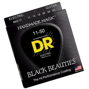 DR BKE-11 Black Beauties Extra Life struny na elektrick gitaru