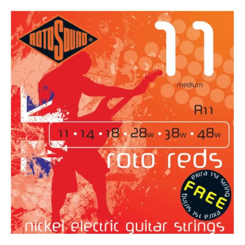 Rotosound R 11 Roto Reds  struny na elektrick gitaru
