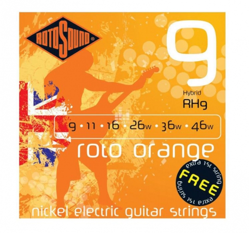 Rotosound RH 9 Roto Orange  struny na elektrick gitaru