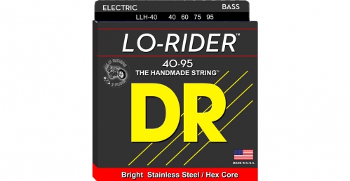 DR LLH-40 Lo-Rider struny na basov gitaru