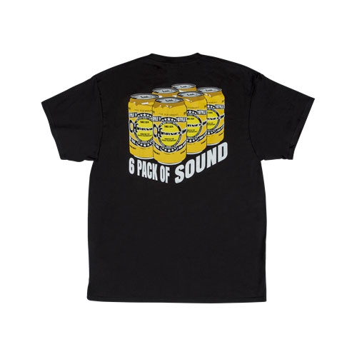 Charvel 6 Pack Of Sound T-Shirt, Black, L