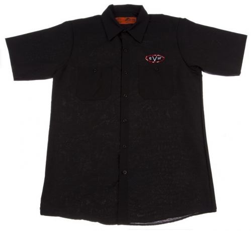 Evh Woven Shirt, Black, Xxxl