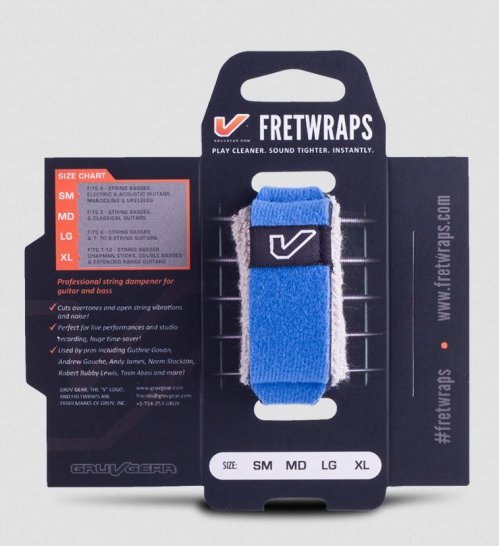 Gruvgear Fretwraps Md Blue