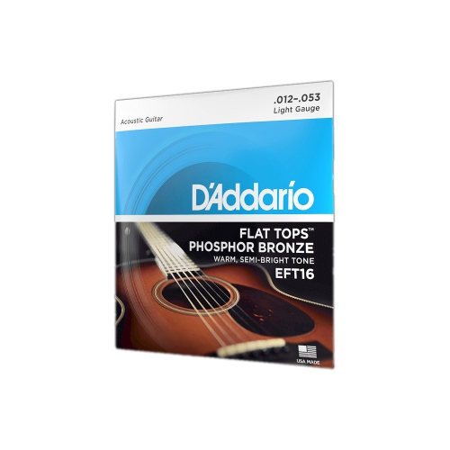 D′Addario EFT-16 Flat Top struny na akustick gitaru