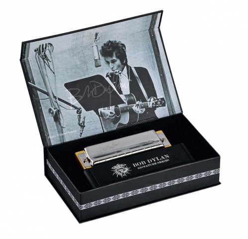 Hohner 2011/6-C Bob Dylan Signature fkacia harmonika
