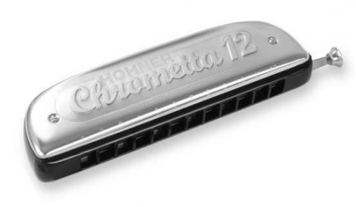 Hohner 255/48-C Chrometta 12C fkacia harmonika