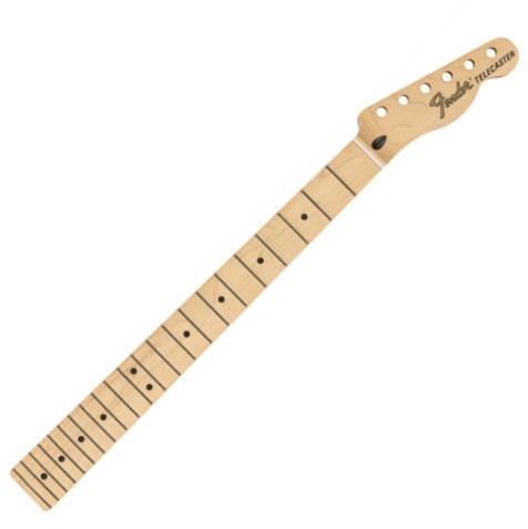 Fender Deluxe Series Telecaster Neck, 22 Narrow Tall Frets, 12″ Radius, Maple Fingerboard