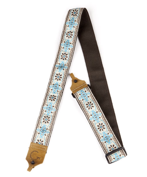 Fender G Brand Banjo Strap Blue/Brown