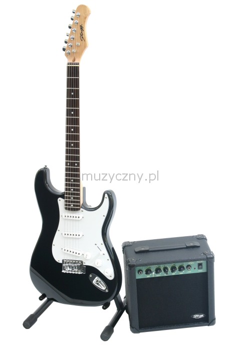 Stagg S300BK SET elektrick gitara
