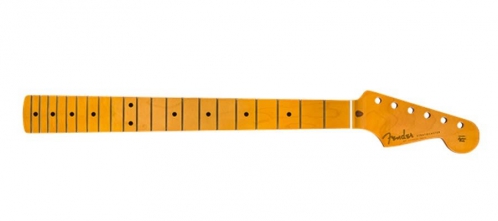 Fender Classic Series ′50s Stratocaster Neck, Lacquer Finish, 21 Vintage Frets, Soft ″V″ Shape, Maple Fingerboard