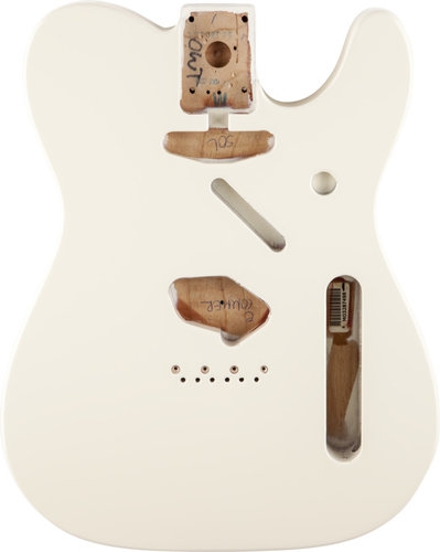 Fender Classic Series 60′S Telecaster Ss Alder Body Vintage Bridge Mount, Olympic White