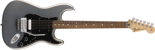 Fender Standard Stratocaster Hss With Floyd Rose, Pau Ferro Fingerboard, Ghost Silver