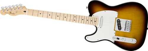 Fender Standard Telecaster Left-Handed, Maple Fingerboard, Brown Sunburst