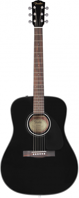 Fender CD-60 V3 DS Black WN 