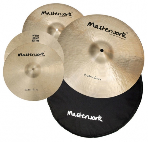 Masterwork Custom Cymbal Set HH14,C16,R20 sada bubnovch iniek