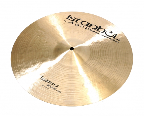 Istanbul Traditional  Medium Crash 16″ inel