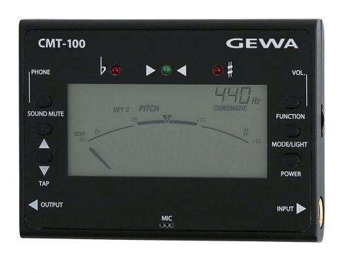 GEWA Tuner/metronom CMT-100 GEWA Tuner/metronom CMT-100