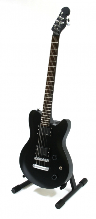 Indie Shape Standard mat black elektrick gitara
