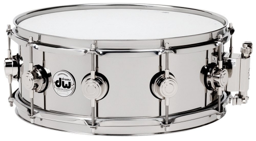 Drum Workshop Snaredrum Stainless Steel 13x4,5″