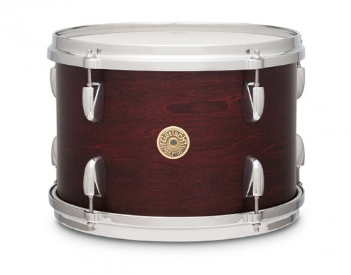 Gretsch Tom Tom Usa Broadkaster Satin Lacquer 13″ X 6,5″ Satin Walnut
