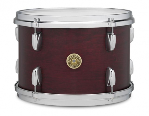 Gretsch Tom Tom Usa Broadkaster Satin Lacquer 14″ X 12″ Satin Cherry Red Gretsch Tom Tom Usa Broadkaster Satin Lacquer 14″ X 12″ Satin Cherry Red