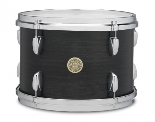 Gretsch Tom Tom Usa Broadkaster Satin Lacquer 14″ X 12″ Satin Ebony