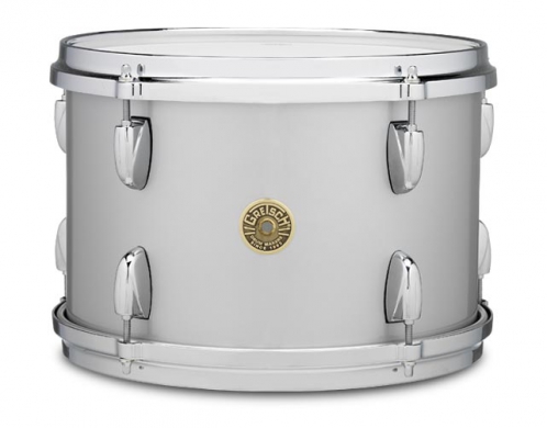 Gretsch Tom Tom Usa Broadkaster Gloss Lacquer 10″ X 6,5″ Silver Mist