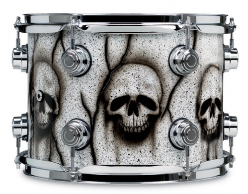 Drum Workshop 8017041 Graphic Granite Skulls Drum Workshop 8017041 Graphic Granite Skulls