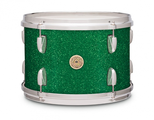 Gretsch Tom Tom Usa Broadkaster Nitron Wrap 15″ X 12″ Green Glass