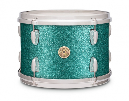 Gretsch Tom Tom Usa Broadkaster Nitron Wrap 15″ X 12″ Turquoise Sparkle Gretsch Tom Tom Usa Broadkaster Nitron Wrap 15″ X 12″ Turquoise Sparkle
