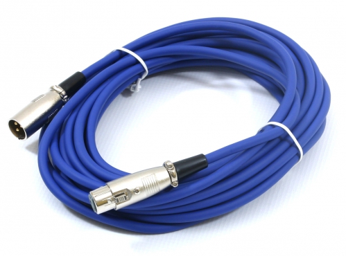 Monacor MEC-1000/BL k�bel XLR-XLR