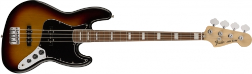 Fender 70s Jazz Bass Pau Ferro Fingerboard, 3-Color Sunburst