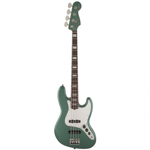 Fender Adam Clayton Jazz Bass Rosewood Fingerboard, Sherwood Green Metallic