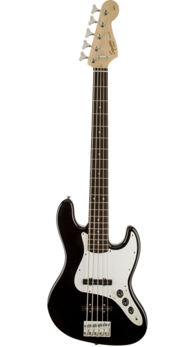 Fender Affinity Series Jazz Bass V, Rosewood Fingerboard, Black