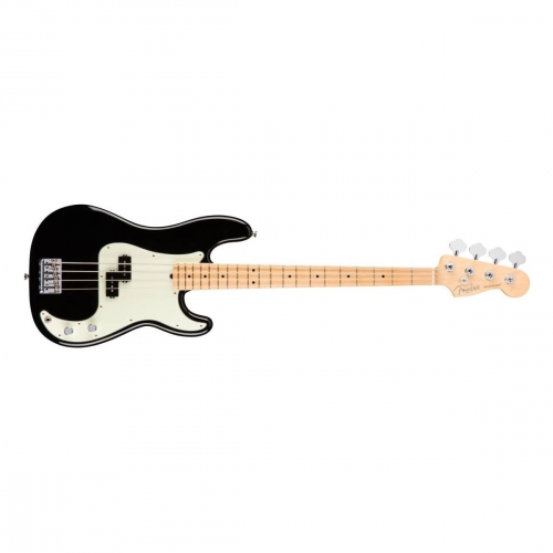 Fender American Pro Precision Bass Maple Fingerboard, Black