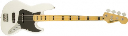 Fender Squier Vintage Modified Jazz Bass ′70S Olympic White basov gitara