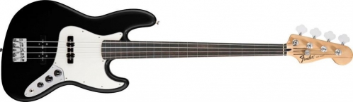 Fender Standard Jazz Bass Fretless, Pau Ferro Fingerboard, Black