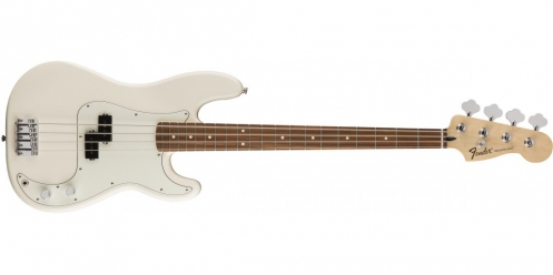 Fender Standard Precision Bass Pau Ferro Fingerboard, Arctic White
